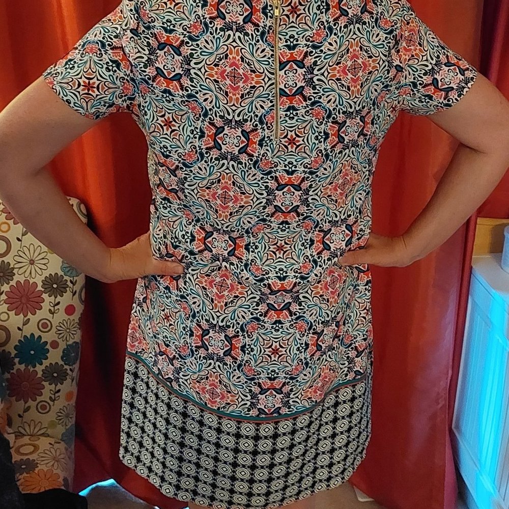Paraphrase Dress | Size 10 | Multi Color - Picture 5 of 7